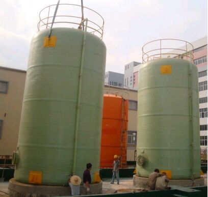 大型玻璃鋼罐現場施工需要準備工作